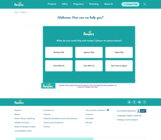 Guided help-entry hub desktop