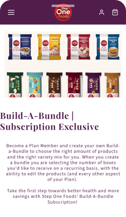 Build-A-Bundle mobile